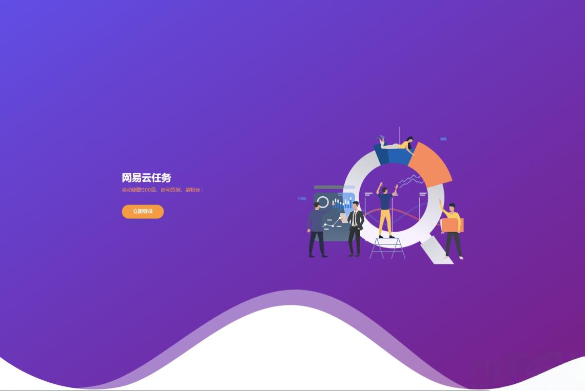 最新网易云代挂源码-每天300首